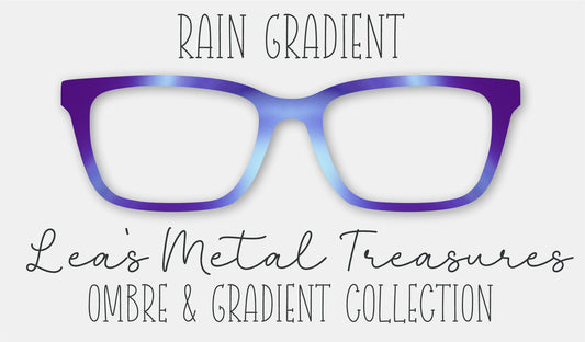Rain Gradient Eyewear Frame Toppers