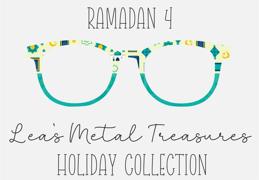 Ramadan 4 Eyewear Frame Toppers COMES WITH MAGNETS