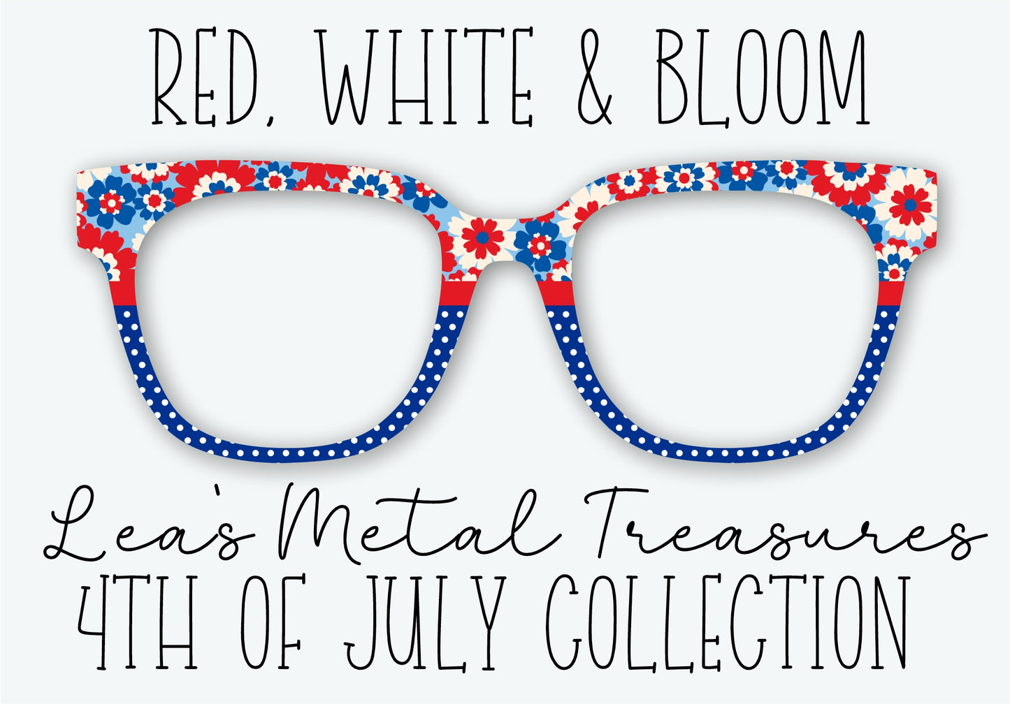 RED, WHITE & BLOOM Eyewear Frame Toppers