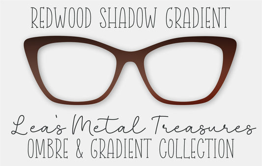REDWOOD SHADOW GRADIENT Eyewear Frame Toppers