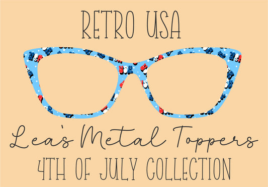 RETRO USA Eyewear Frame Toppers COMES WITH MAGNETS