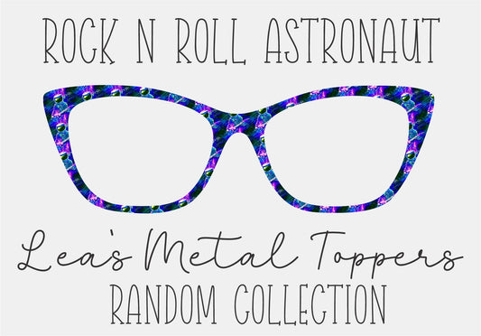 ROCK N ROLL ASTRONAUT Eyewear Frame Toppers COMES WITH MAGNETS