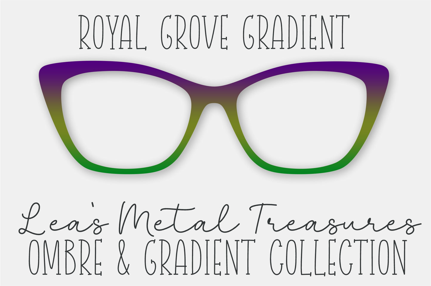 ROYAL GROVE GRADIENT Eyewear Frame Toppers