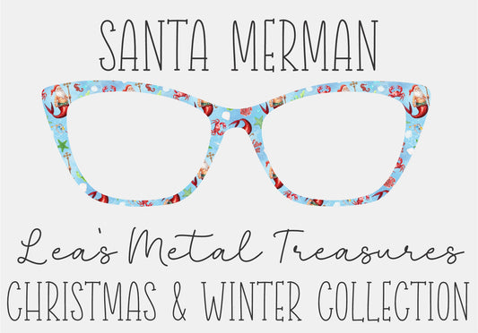 SANTA MERMAN Eyewear Frame Toppers COMES WITH MAGNETS