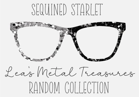 SEQUIN STARLET Eyewear Frame Toppers COMES WITH MAGNETS