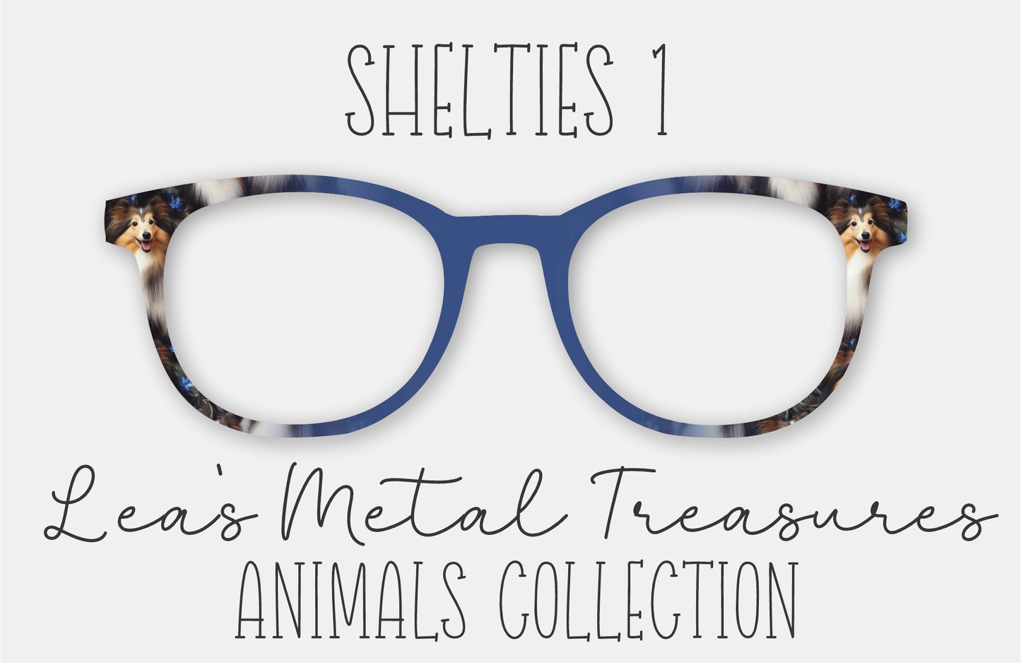 Shelties 1 Eyewear Frame Toppers