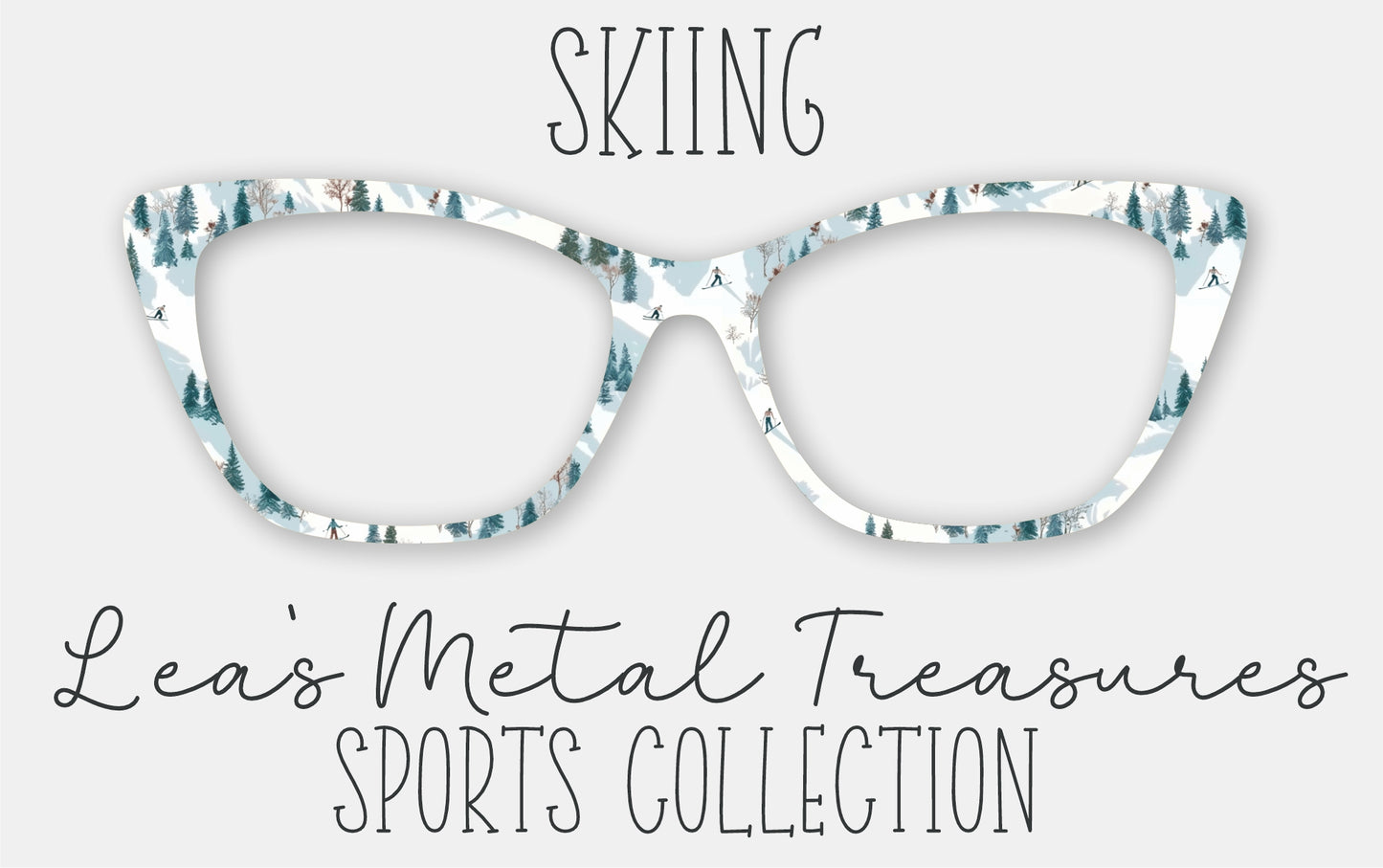 Skiing • Magnetic Eyeglasses Toppers