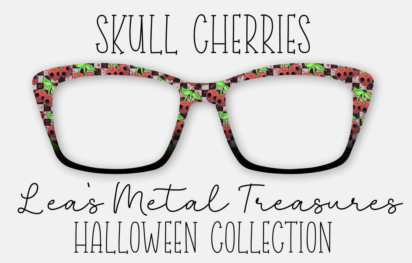 Skull Cherries Eyewear Frame Toppers
