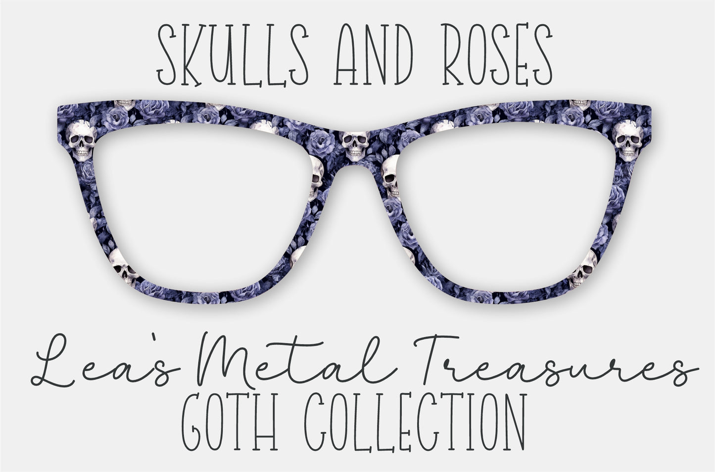 Skulls and Roses Eyewear Frame Toppers