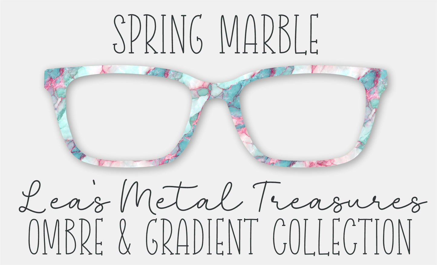 Spring Marble Eyewear Frame Toppers