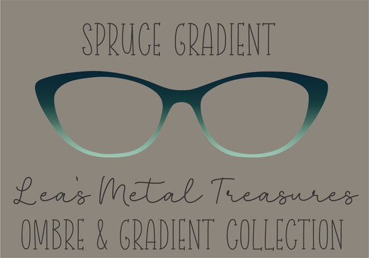 Spruce Gradient Eyewear Frame Toppers