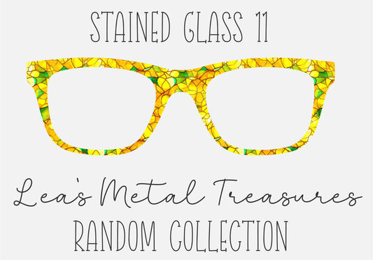 Stained Glass 11 Eyewear Frame Toppers COMES WITH MAGNETS