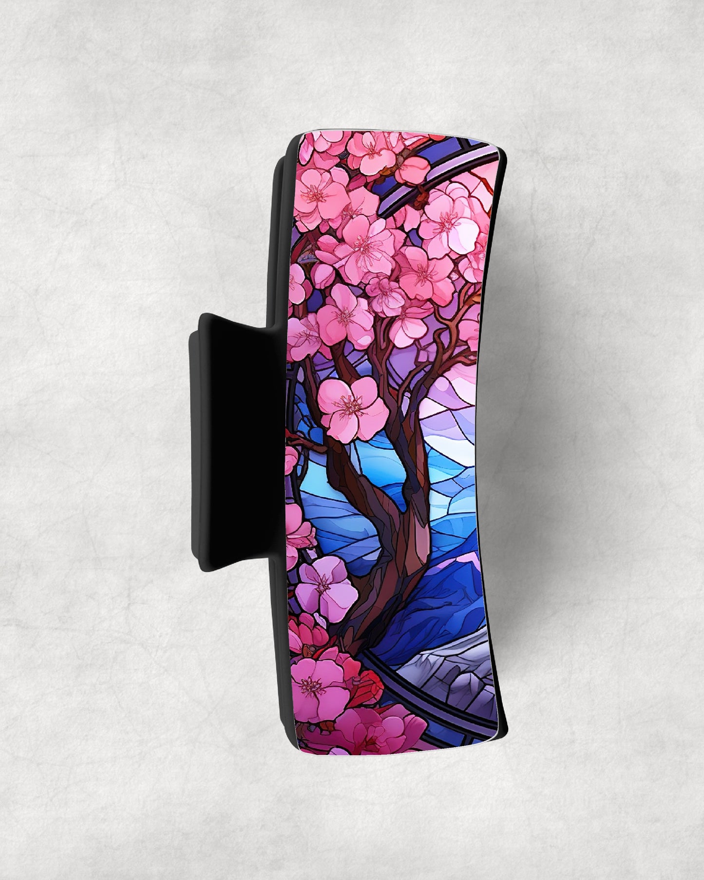 Stained Glass Cherry Blossoms Eyewear Frame Toppers