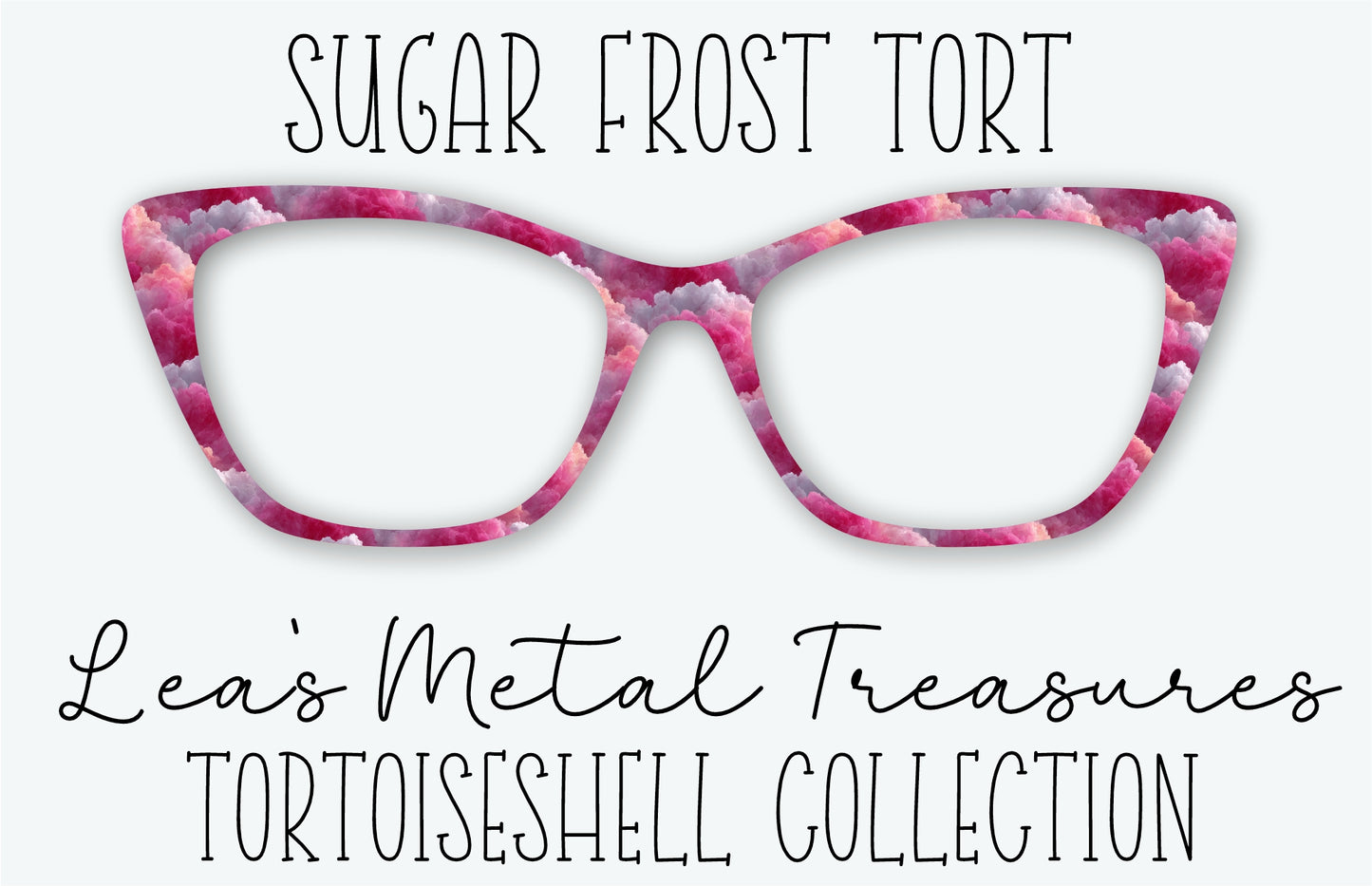 Sugar Frost Tort Eyewear Frame Toppers