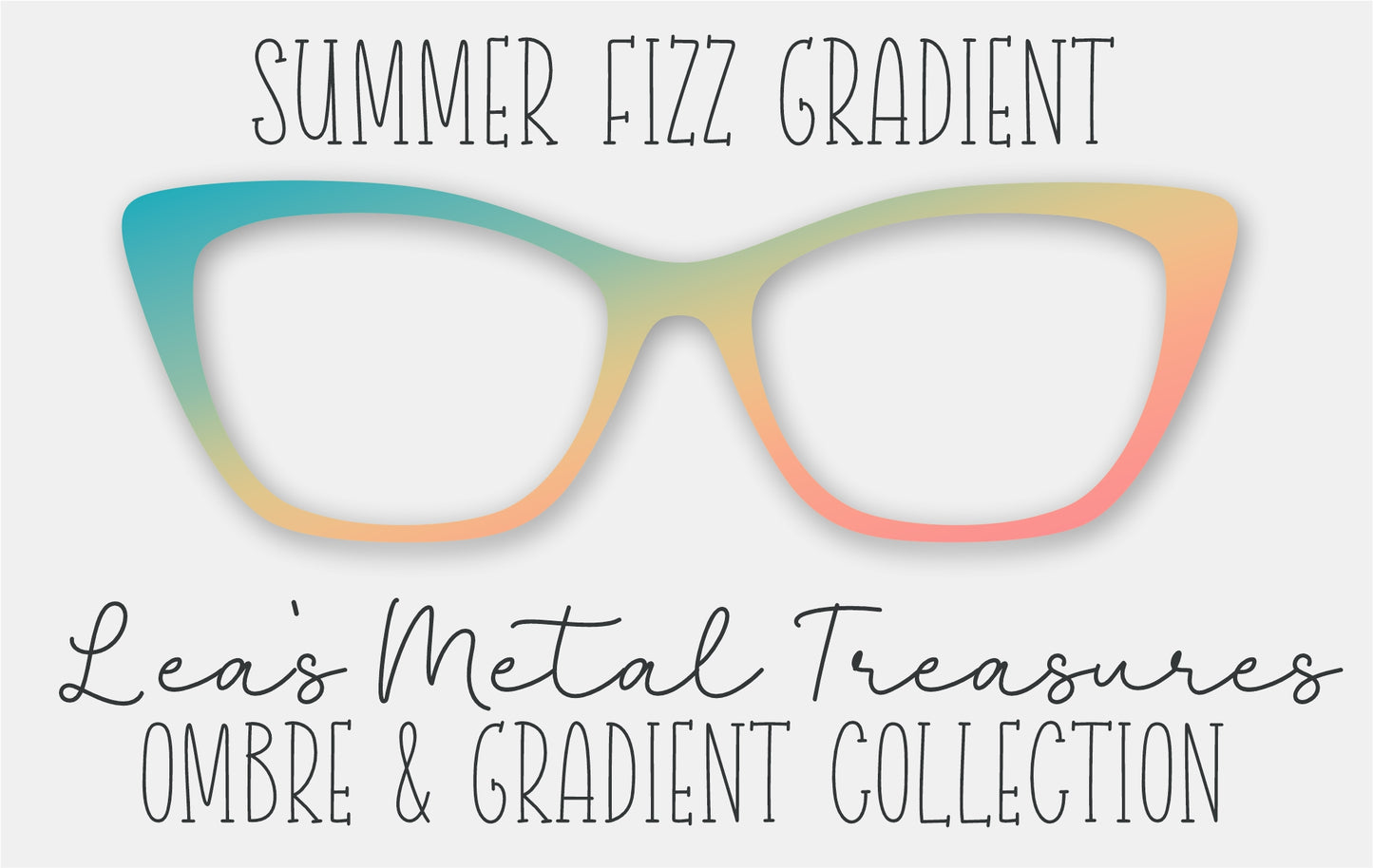 Summit Fizz Gradient Eyewear Frame Toppers