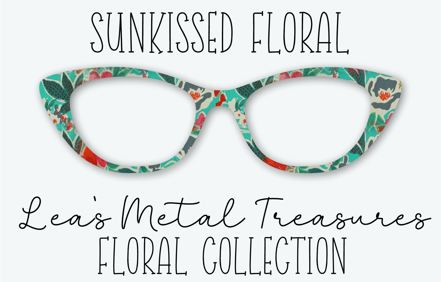 SUNKISSED FLORAL Eyewear Frame Toppers
