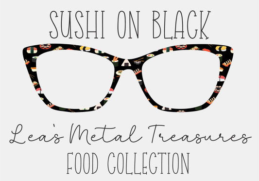SUSHI ON BLACK Eyewear Frame Toppers COMES WITH MAGNETS