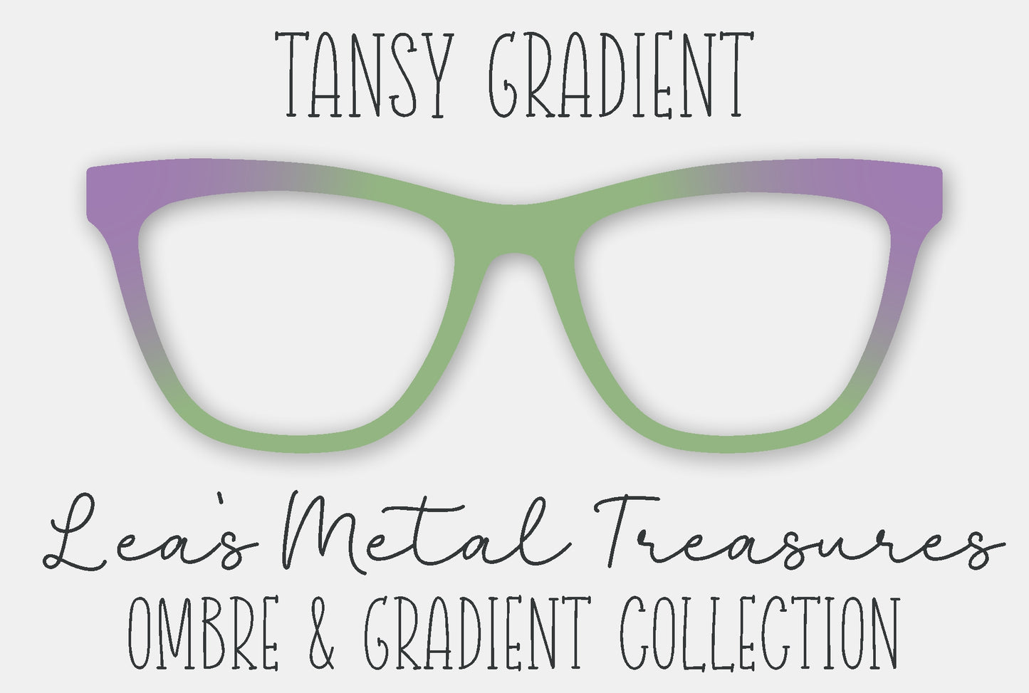 Tansy Gradient Eyewear Frame Toppers