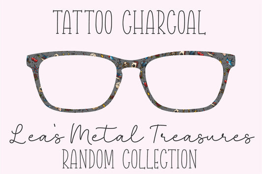 Tattoo Charcoal Eyewear Frame Toppers