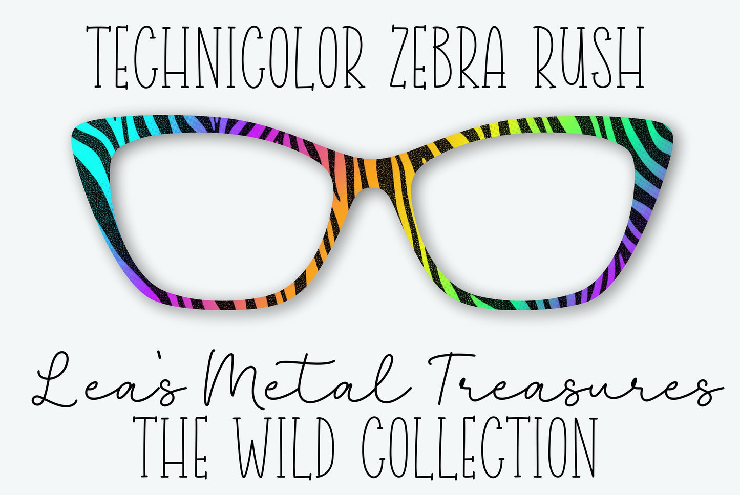 TECHNICOLOR ZEBRA RUSH Eyewear Frame Topper