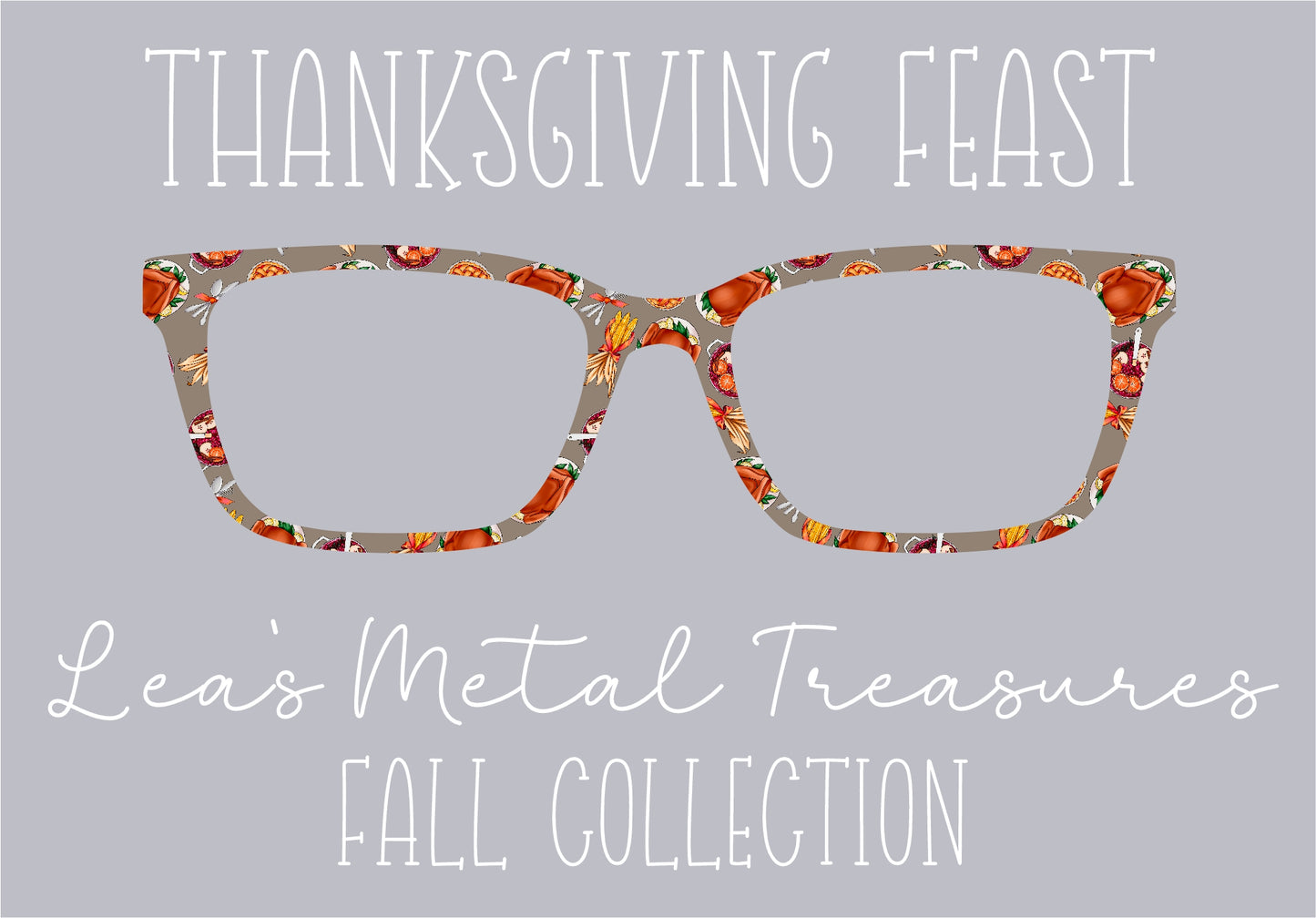 THANKSGIVING FEAST Eyewear Frame Toppers