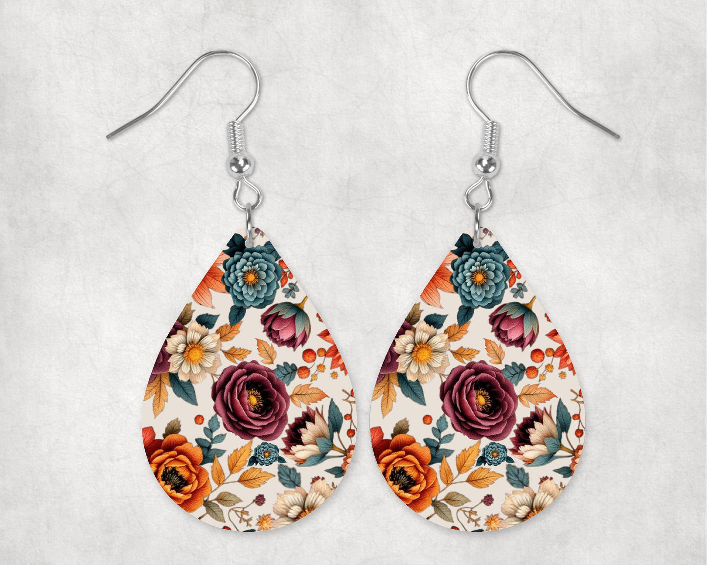 FADED Thanksgiving Floral Arrangement on CREAM Eyewear Frame Toppers • October 2025 Topper of the Month