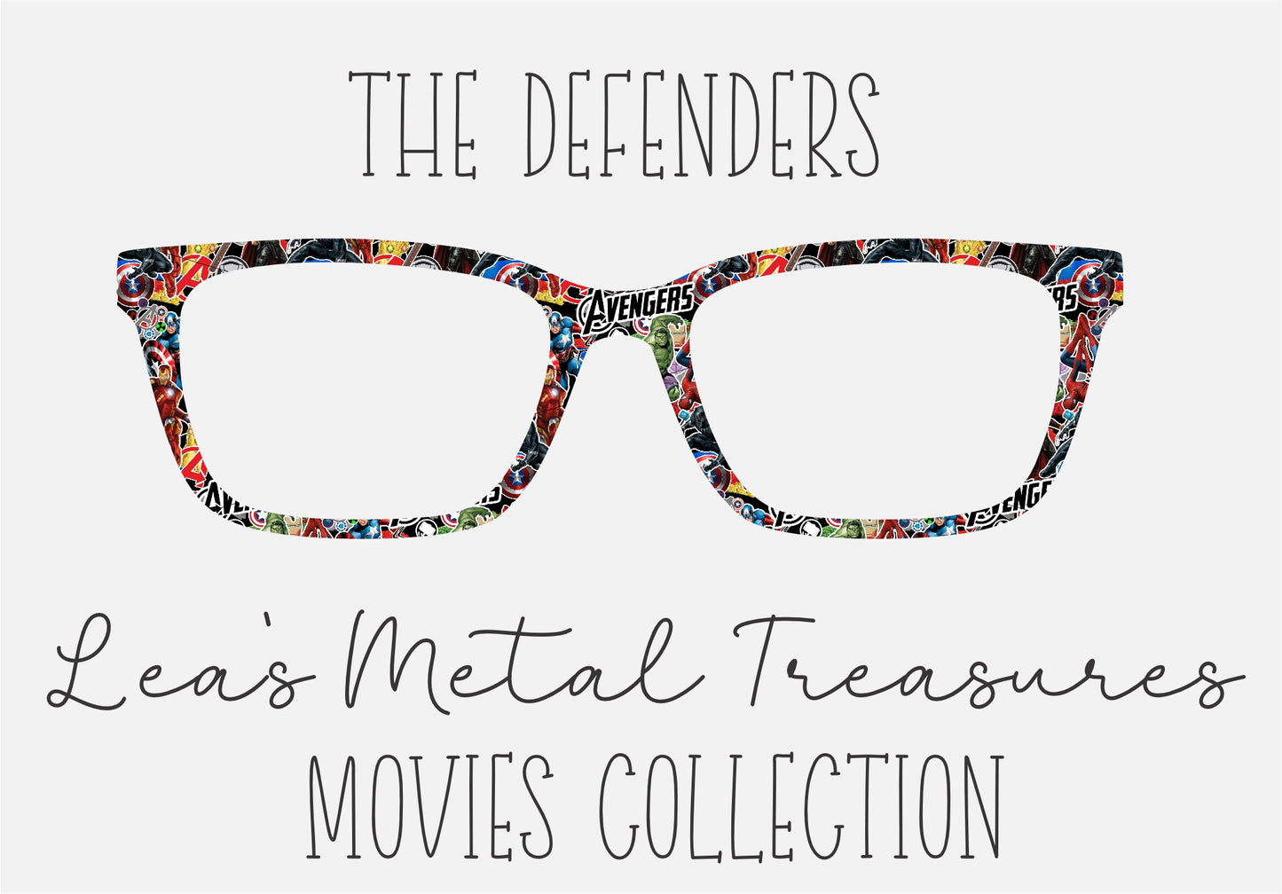THE DEFENDERS Eyewear Frame Toppers COMES WITH MAGNETS