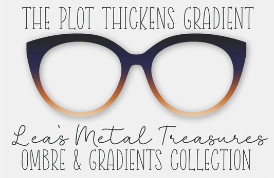 The Plot Thickens Gradient Eyewear Frame Toppers