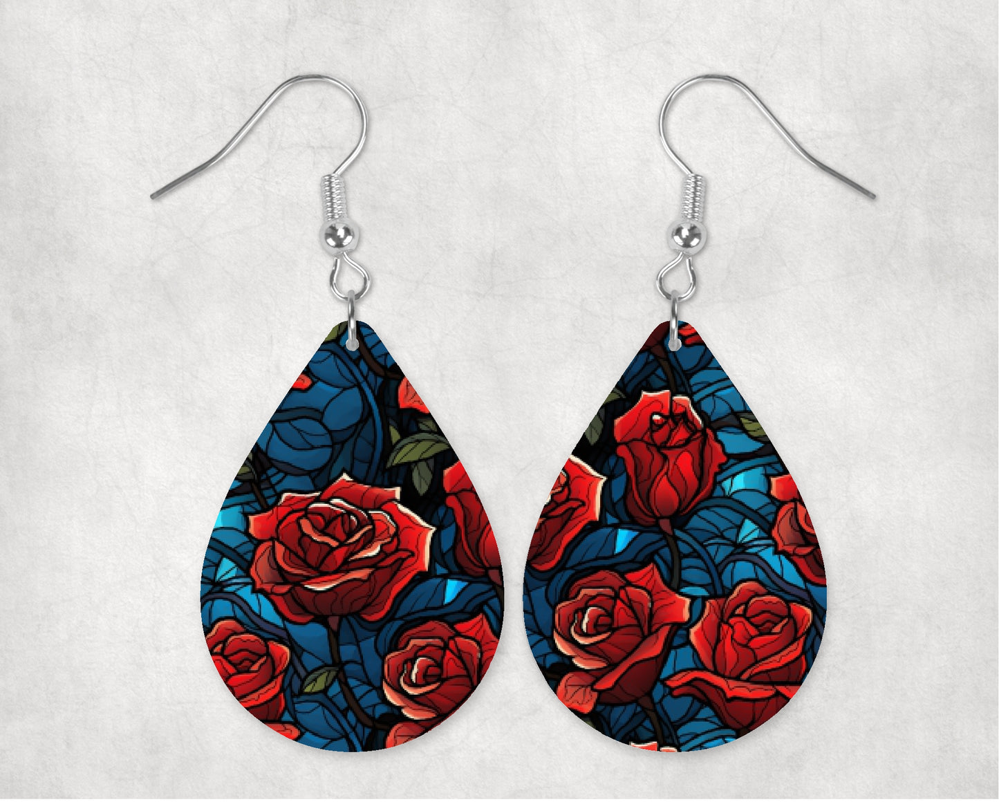 Thorned Beauty Stained Glass • Magnetic Eyeglasses Topper