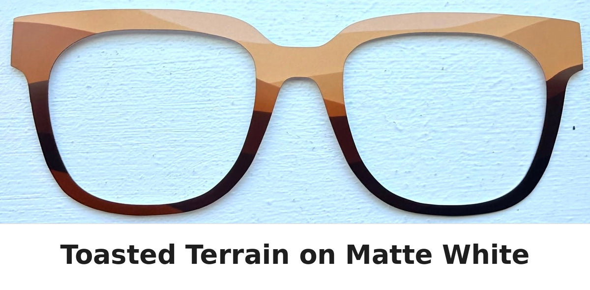 TOASTED TERRAIN Eyewear Frame Toppers SEPTEMBER 2026 TOPPER OF THE MONTH