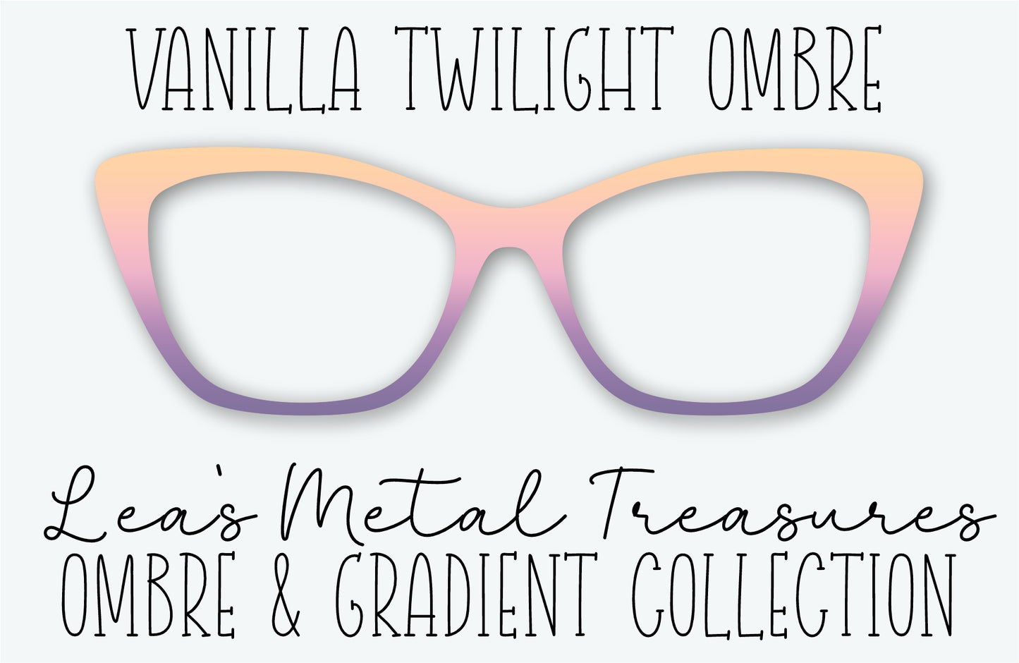VANILLA TWILIGHT OMBRE Eyewear Frame Toppers