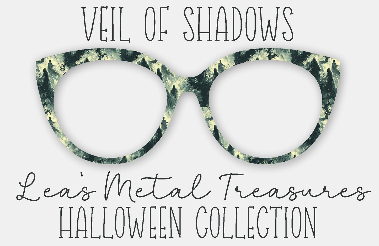 Veil of Shadows • Magnetic Eyewear Frame Toppers - September 25 Topper of the Month