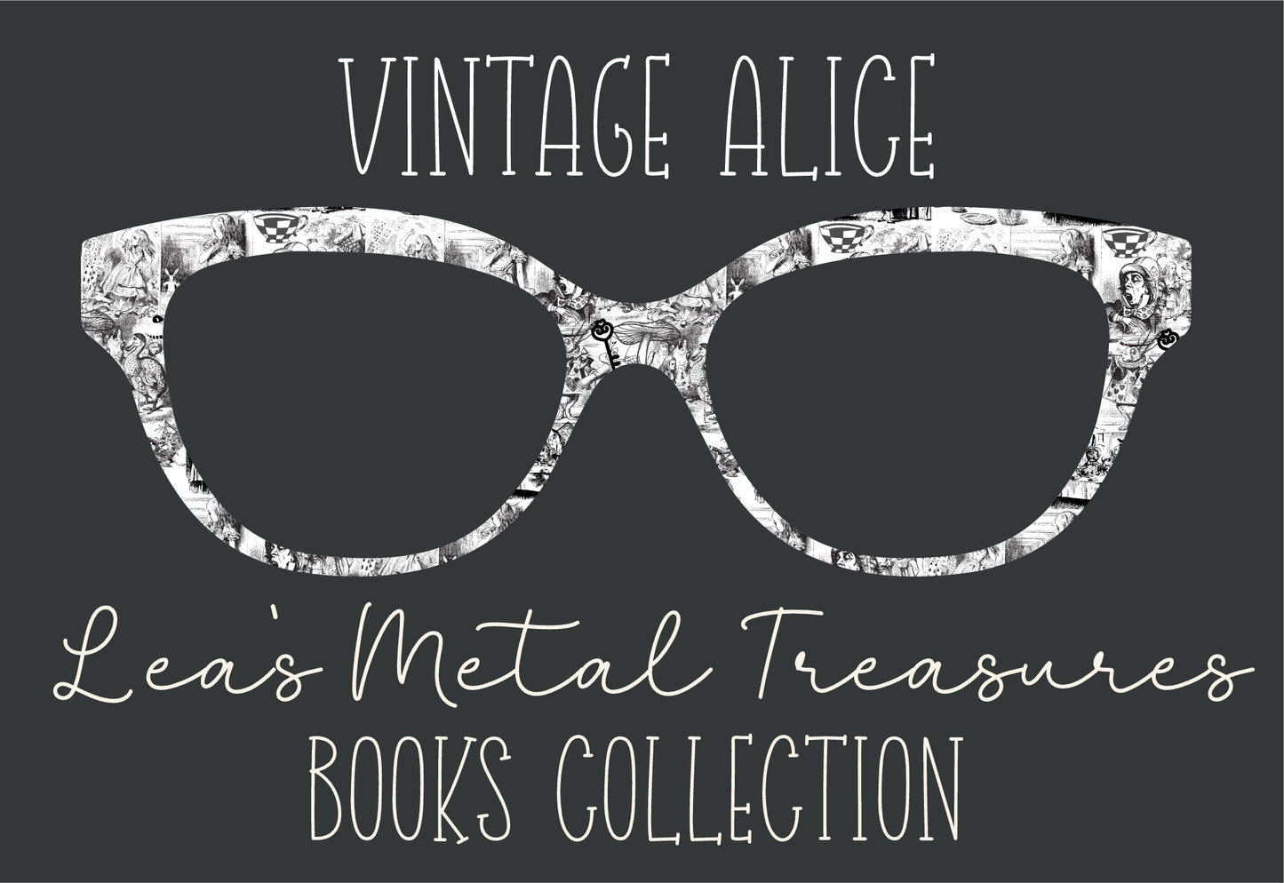 Vintage Alice Eyewear Frame Toppers COMES WITH MAGNETS