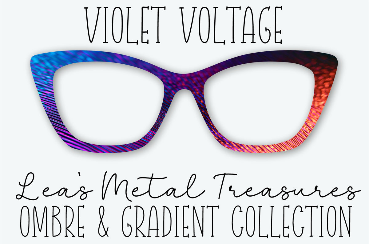 VIOLET VOLTAGE Eyewear Frame Toppers • Subscription Box Semi Exclusive COMING APRIL 2027 • FROM OCTOBER 2026 GRADIENT BOX
