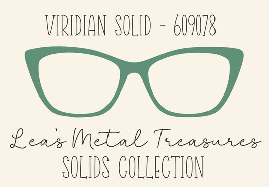 VIRIDIAN SOLID 609078 Eyewear Frame Toppers COMES WITH MAGNETS