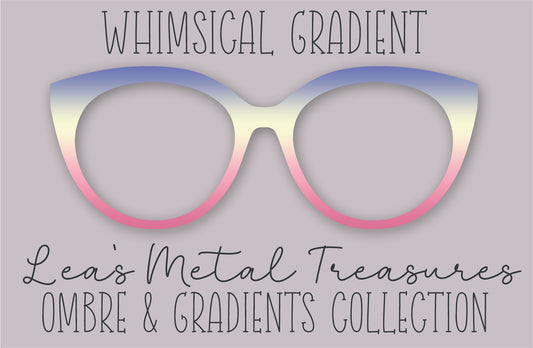 Whimsical Gradient Eyewear Frame Toppers
