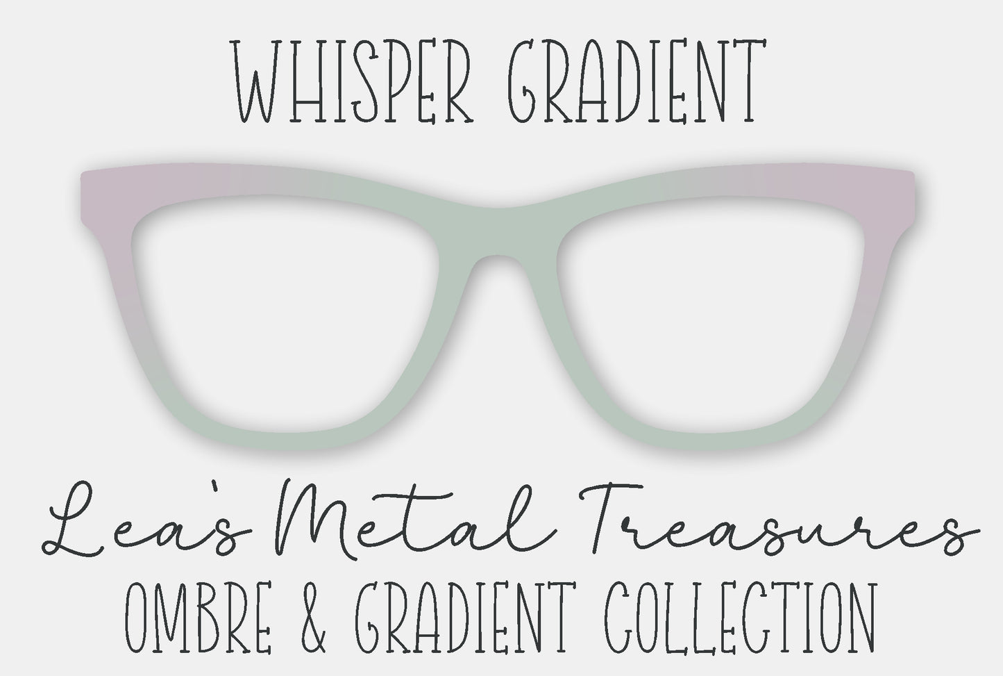 Whisper Gradient Eyewear Frame Toppers