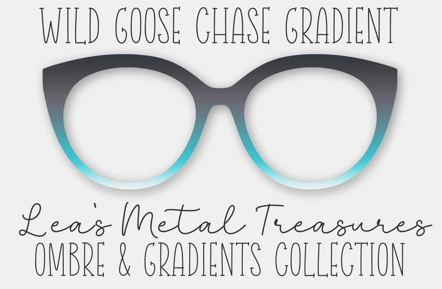 Wild Goose Chase Gradient Eyewear Frame Toppers