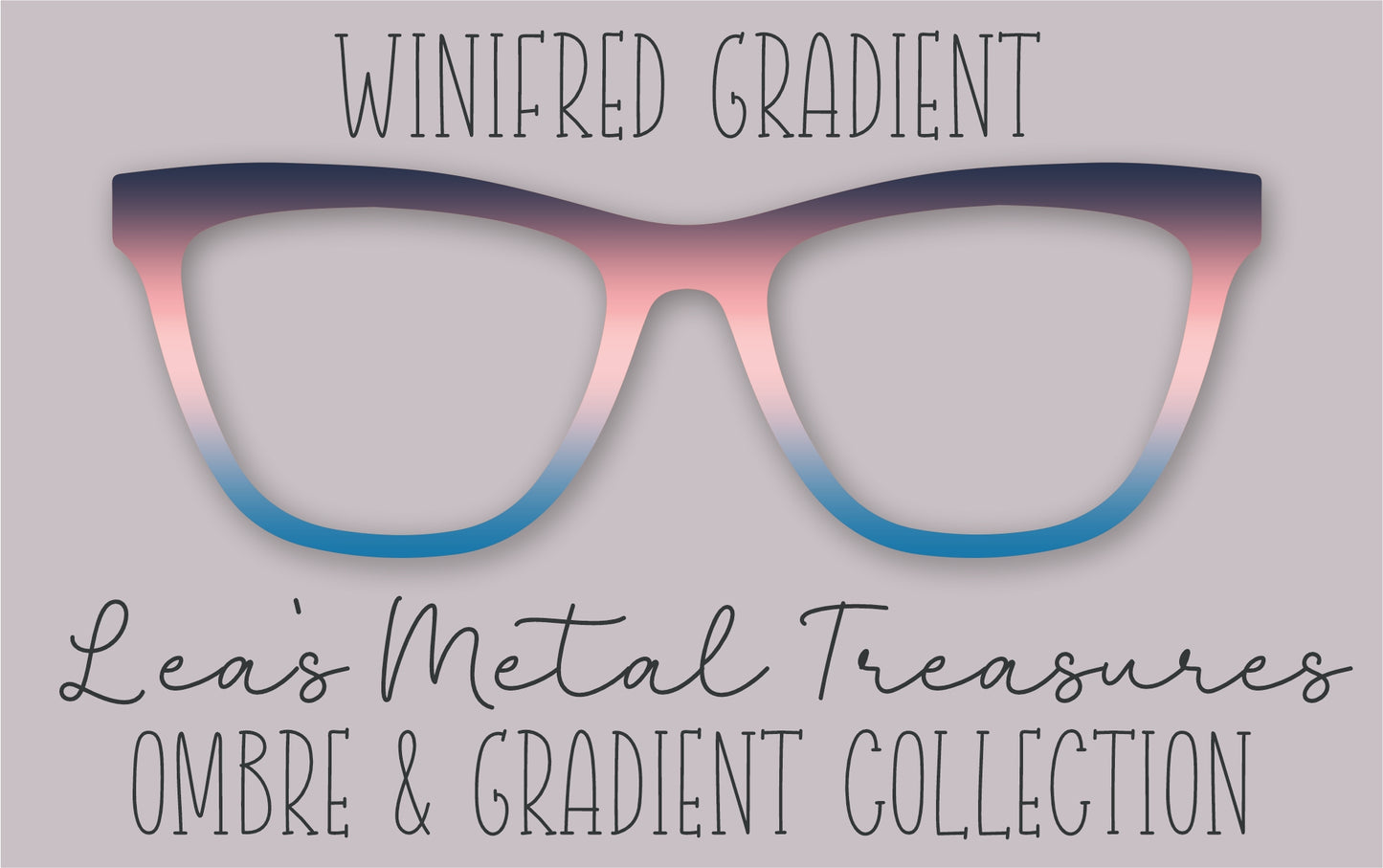 Winifred Gradient Eyewear Frame Toppers