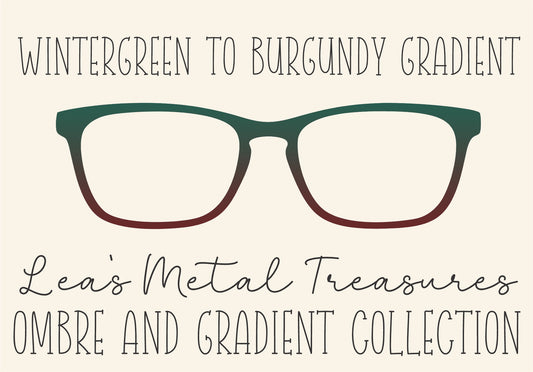 Wintergreen to Burgundy
