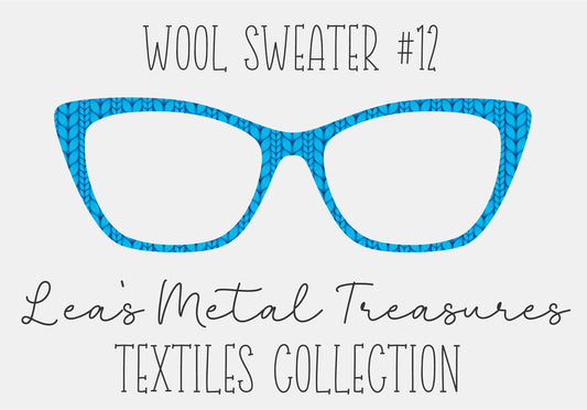 Wool Sweater #12 Eyewear Frame Toppers COMES WITH MAGNETS