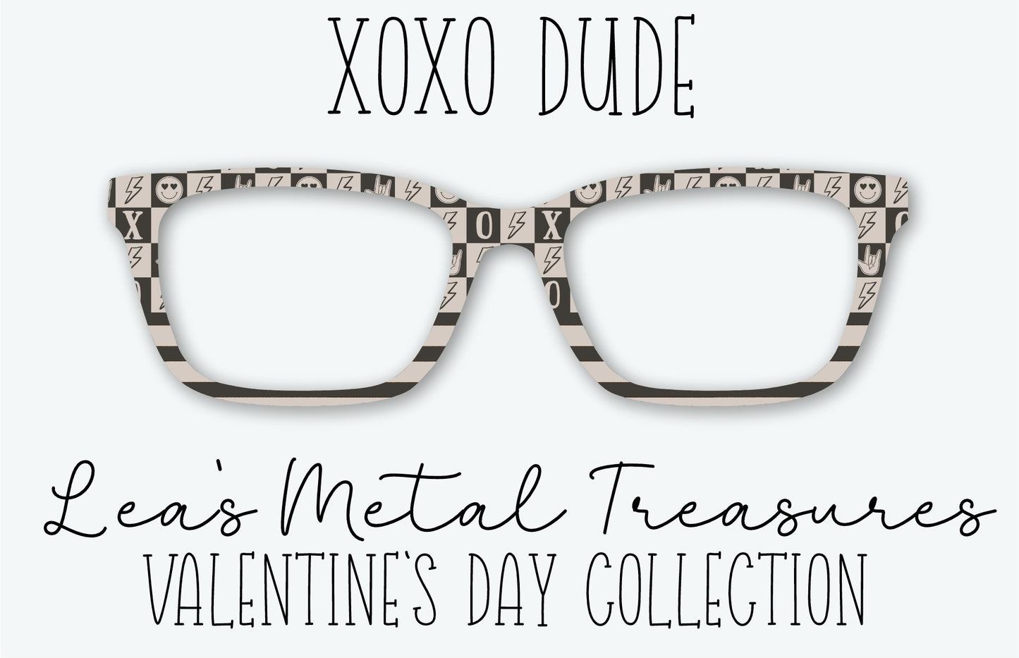 XOXO Dude Eyewear Frame Toppers