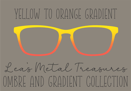 Yellow to Orange
