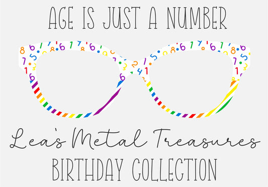 AGE IS JUST A NUMBER Eyewear Toppers