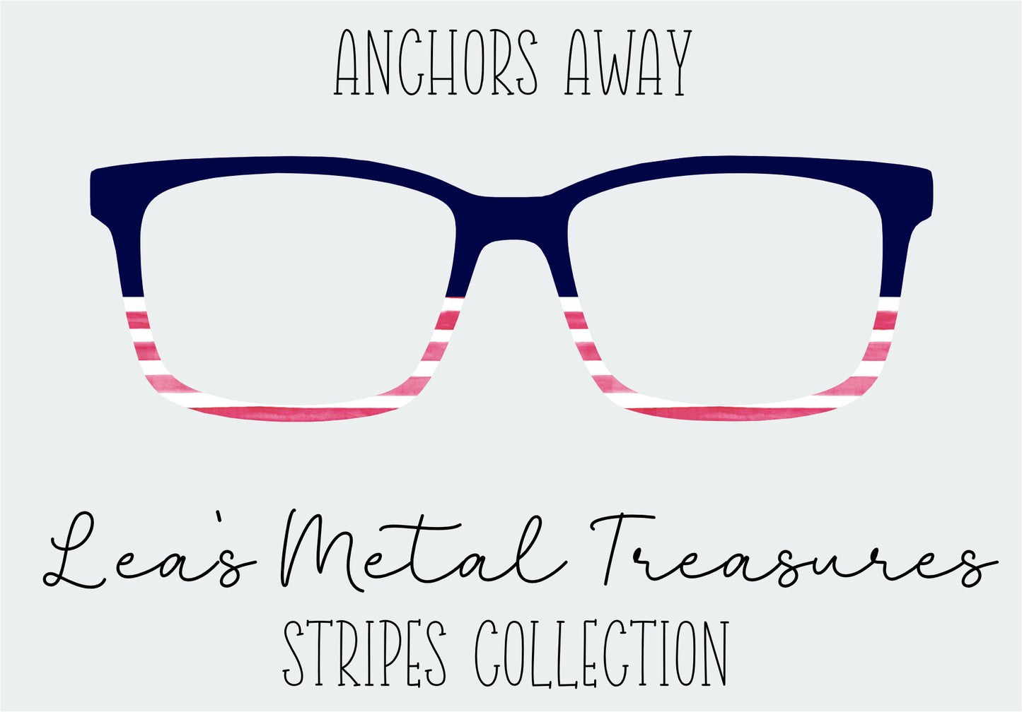 Anchors Away Eyewear Frame Toppers