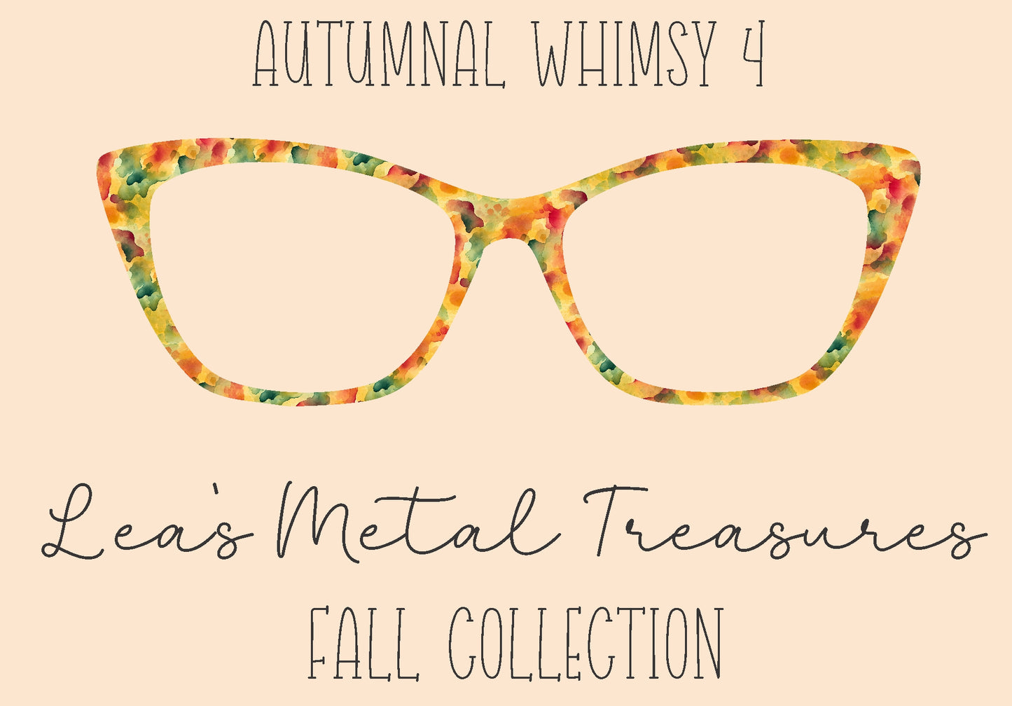 Autumnal Whimsy 4 Eyewear Frame Toppers