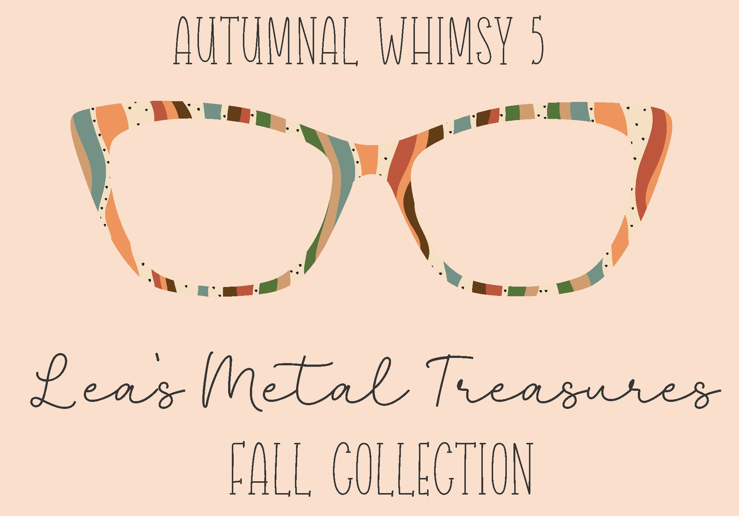 Autumnal Whimsy 5 Eyewear Frame Toppers