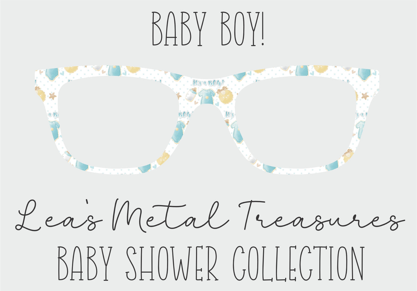 Baby Boy Topper COMES WITH MAGNETS