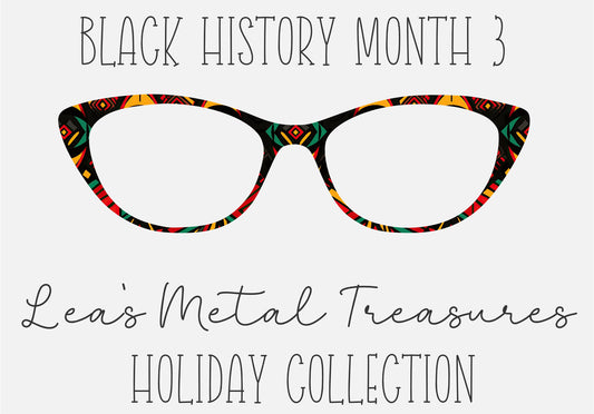 Black History Month 3 Eyewear Toppers COMES WITH MAGNETS