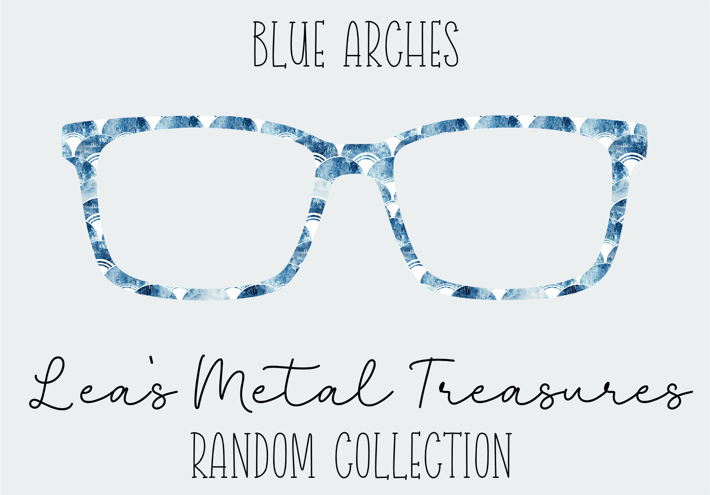 Blue Arches Eyewear Frame Topper